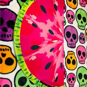 Vibrant Watermelon Print Tray